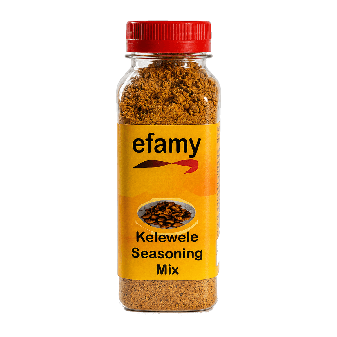 Bottle of Efamy kelewele seasoning mix